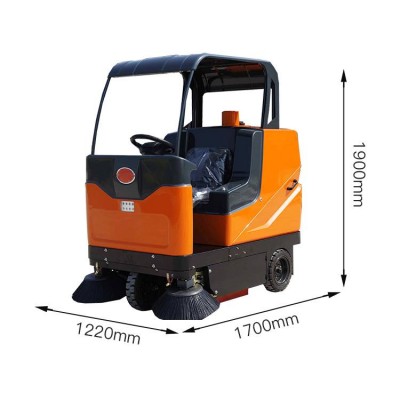 Industrial Floor Sweeper Road Sweeper Brush Small Road Sweeper