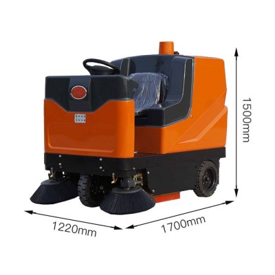 Hot Sale Truck Street Surface Rotative Cleaning Floor Vacuum Electric Road Sweeper For Street/ School