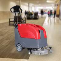 mini automatic washing machine walk behind floor scrubber