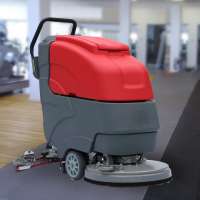 walk behind floor Scrubber Driers manual hand floor scrubber floor tiles cleaning machine